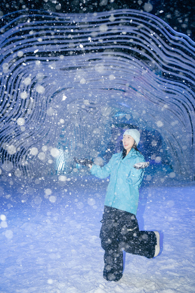 可太想念雪場啦！！夏日“大冰箱”降溫療癒