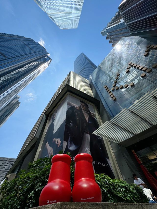 中秋節假期在廣州K11一飛沖天。