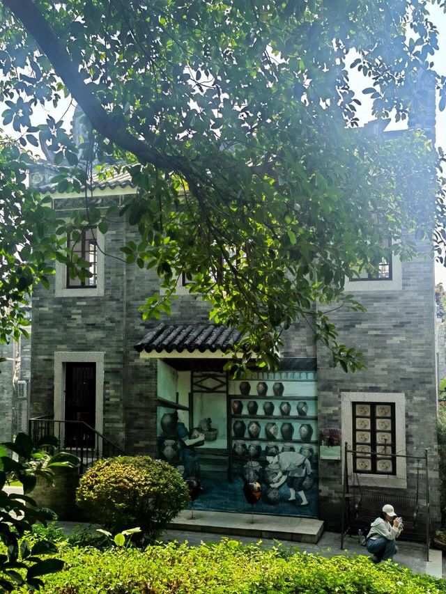 廣州嶺南印象園｜彷彿穿越了古代。