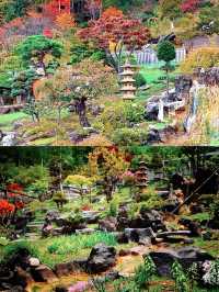 札幌賞楓圖鑑：豐平峽溫泉。