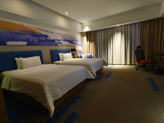盱眙希爾頓歡朋酒店，早餐和公共區域都不錯