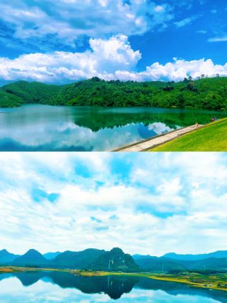 "武鳴林渌，山水畫卷，露營天堂"