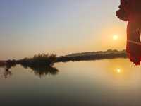 下班路上｜邂逅夕陽與河水嘅浪漫