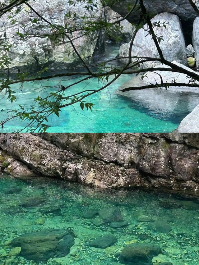 無濾鏡皖南小九寨丨牯牛降