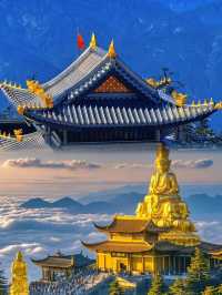 峨眉山：雲海佛光裡的仙境，一場身心的治癒之旅