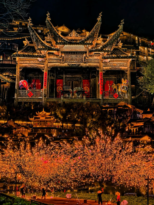 我仲以为洪崖洞夠靚，直到我嚟到呢度.烏江寨