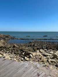 青島銀沙灘免費私藏攻略|沙灘野餐、趕海拾貝、日出日落