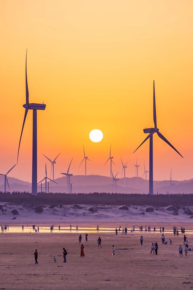 平潭北線3日2夜沉浸式攻略 | 住進風車海景民宿，邂逅藍眼淚與橘色日落