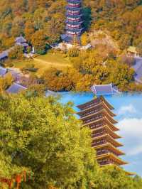 南京牛首山|秋日限定!打翻調色盤的“佛國秋光”攻略