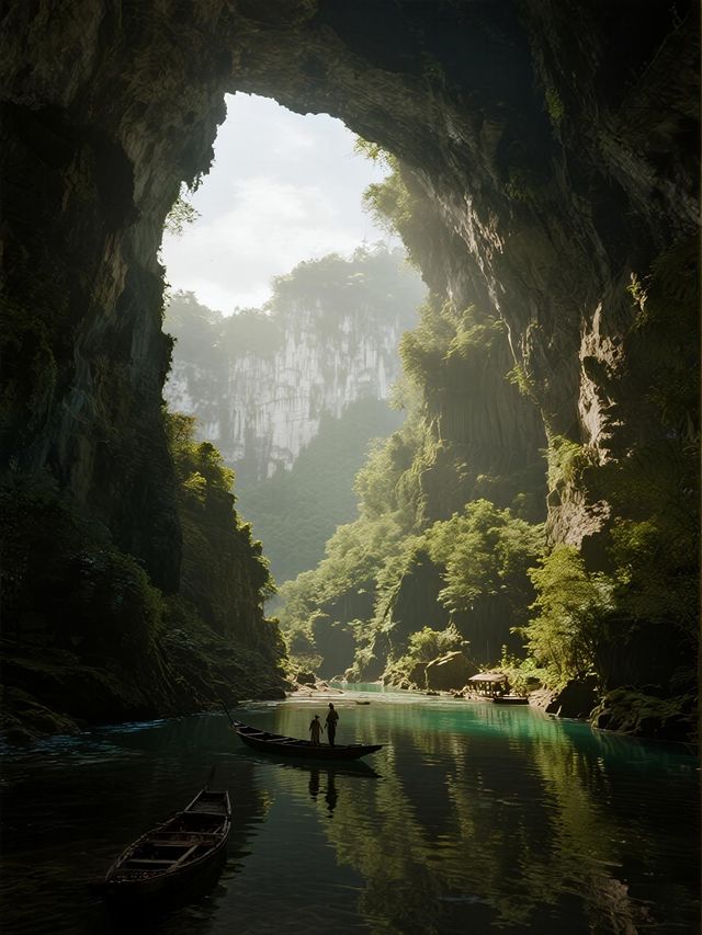 通靈大峽谷的秋天，是地球上一道美麗的傷痕