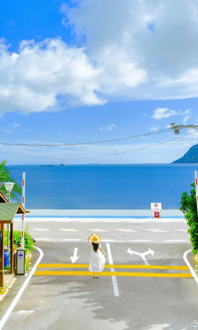 溫州洞頭宮崎駿｜海上列車｜落日晚霞