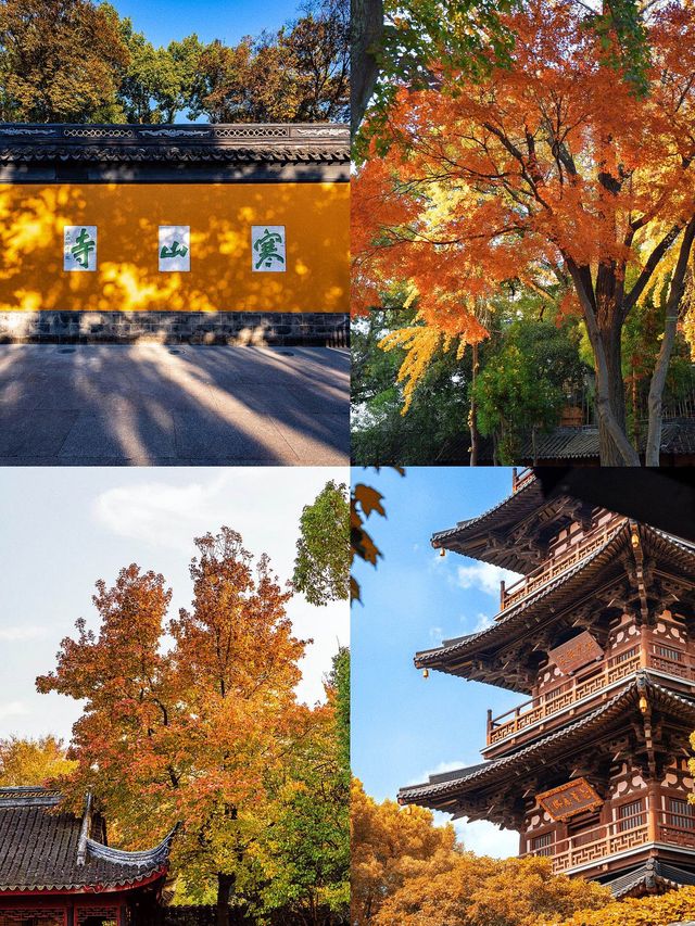 蘇州的秋天,堪稱中式美學天花板!! 蘇州的秋天,堪稱中式美學天花板!!