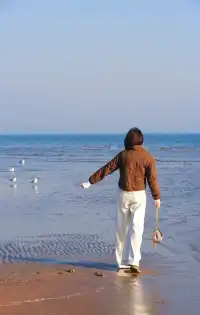 冬季秦皇島海邊這樣穿，包出片兒！