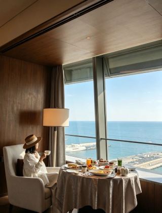 住到喊！大連這家酒店的海景太絕了！