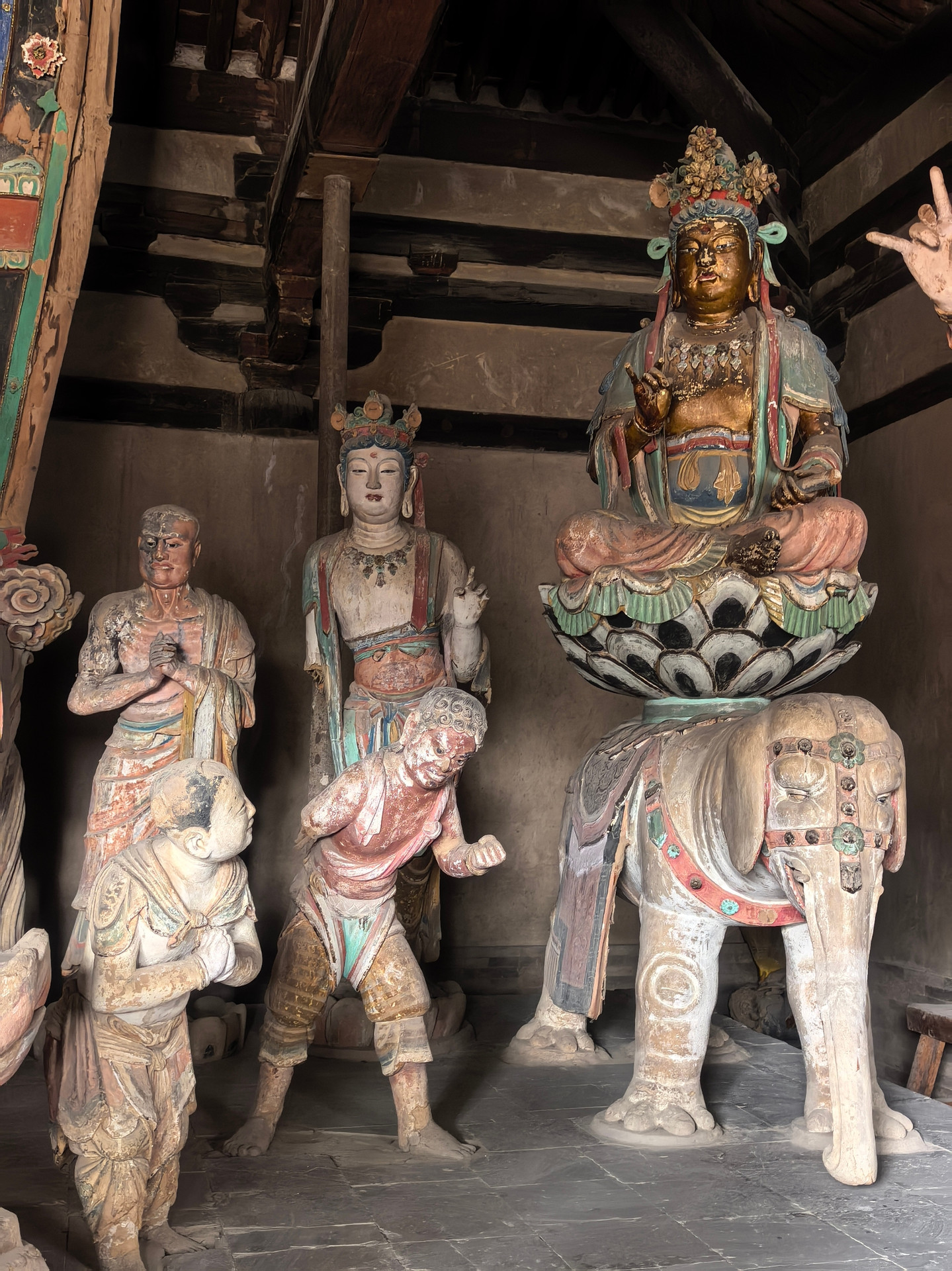 1. 晋北の村落に隠された古寺の秘境｜山西洪福寺、千年を驚かせる赤顔 