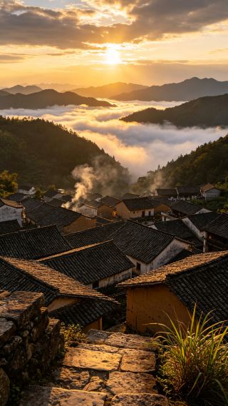송양 고시장 진, 절남 구름 안에 숨겨진 천년 고거리