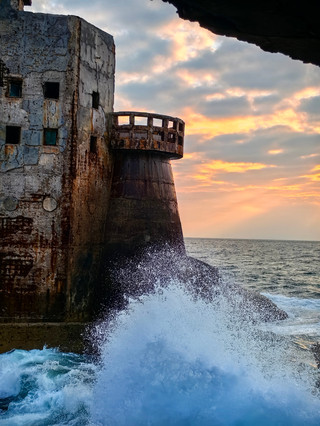 I made two special trips just for the offshore ancient castle in Shanwei