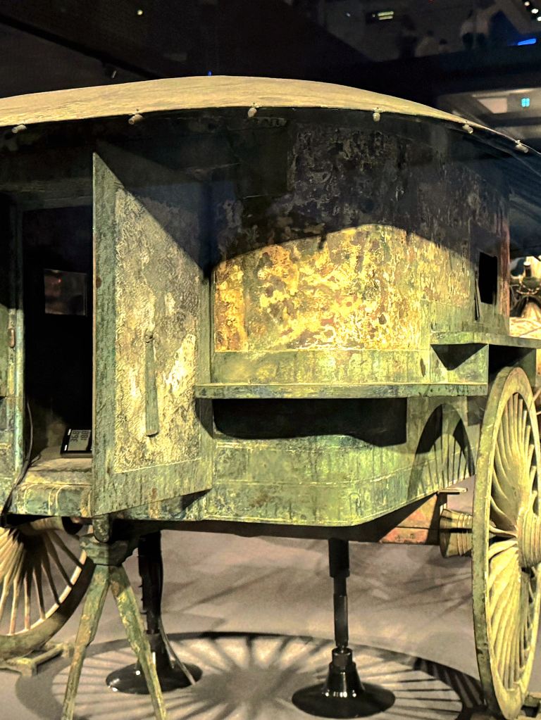 西安への旅：青銅製の戦車や馬、中国最初の皇帝である秦始皇の御用馬車