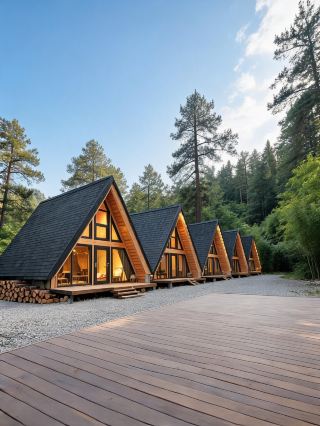 Follow the title: Stay in a mountain courtyard by the terraced fields along the Anqiu Sky Road, summer in the Qilu region