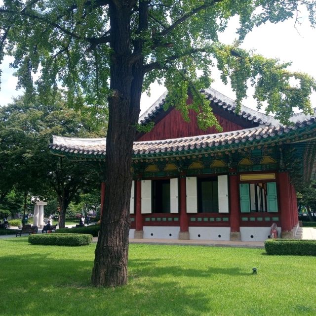 아 경상감영공원.. 달구벌에 불볕더위를 걷다..