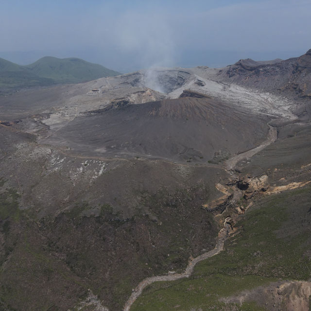 日本🇯🇵 ｜ 擁有世界上最大規模熔岩 - 阿蘇破火山口 🌋