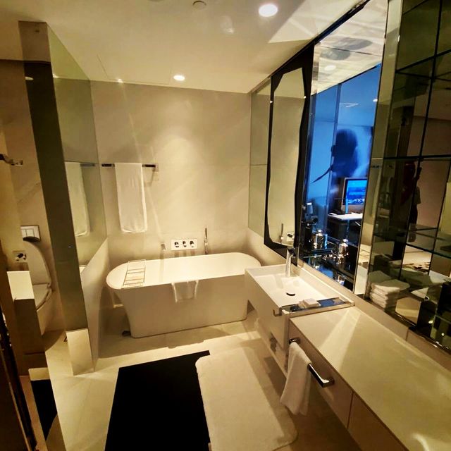 Staying in one of Singapore's top hotels