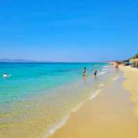 THE BEAUTIFUL PLAKA BEACH IN NAXOS!