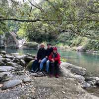 五重溪瀑布到福山部落 烏來走春