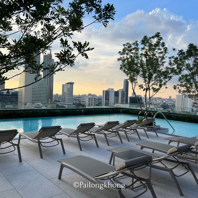 โรงแรมเปิดใหม่ย่านบางรัก-สีลม วิวสวยมาก