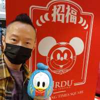 時代廣場米奇唐老鴨可新年