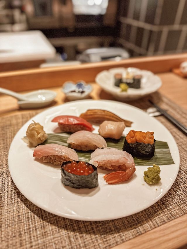 𓀥 上環新開居酒屋．必點高質季節壽司盛合