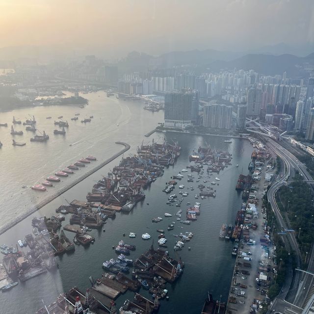香港天際100🏙️全香港最高的室內觀景台‼️