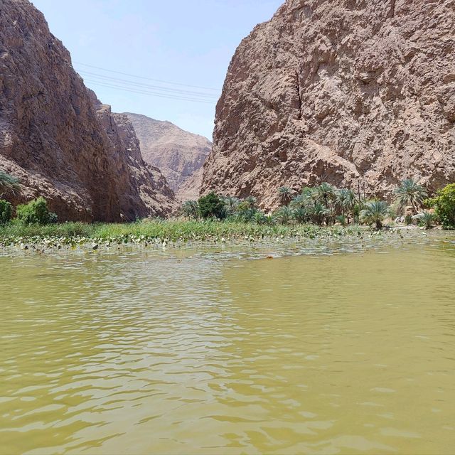 Wadi Shab in Oman. A great hike with nice swim 
