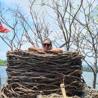 Casa Bolo in Alaminos in a "Bali-nest theme"