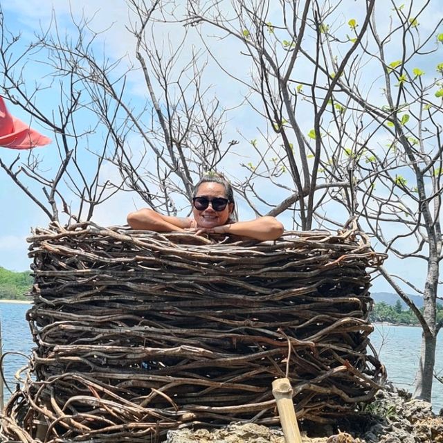 Casa Bolo in Alaminos in a "Bali-nest theme"
