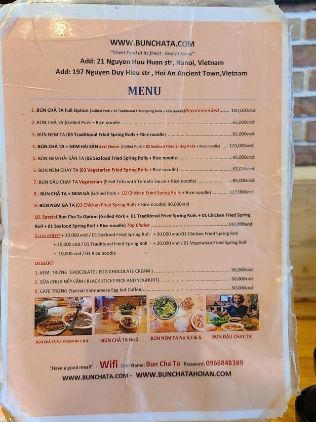 【ハノイ】名物ブンチャーの人気店