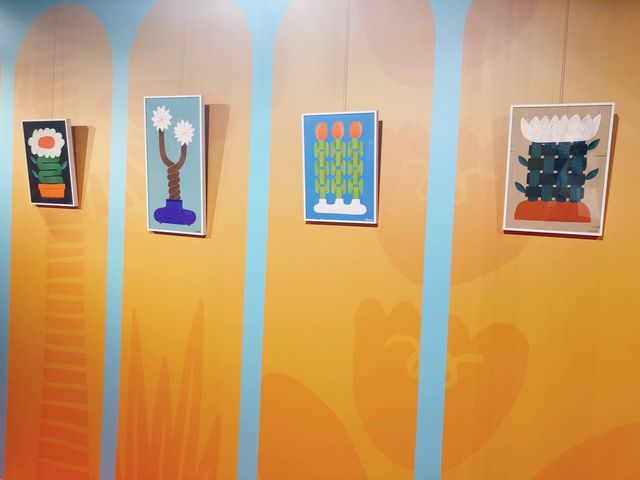 台北｜🧑🏻‍🎨👨‍🎨👩🏻‍🎨藝術走廊🎨 A11 3F | 轉角藝術 | 朱緹個展《心開的花市》