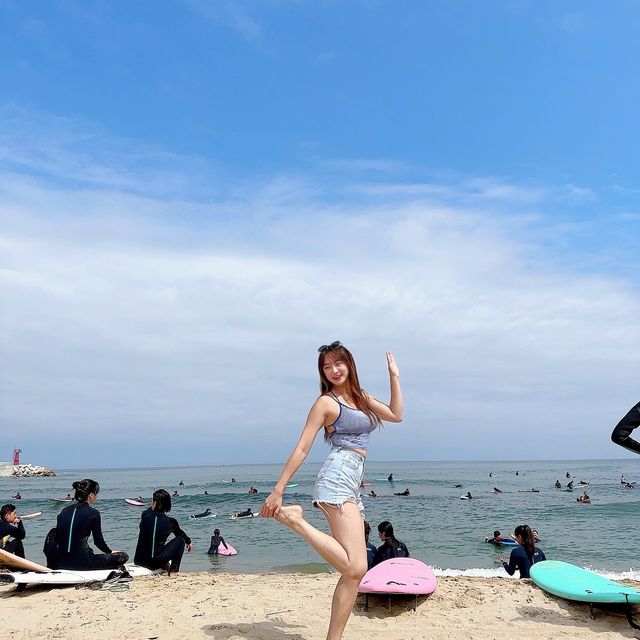 요즘 양양 핫플은 인구해변이라며?