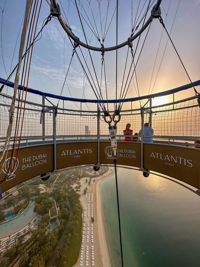 Soaring Above the Palm - Dubai Balloon