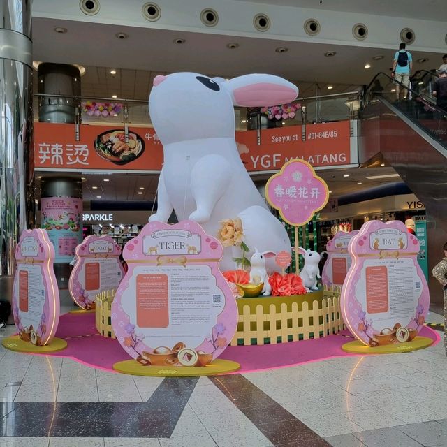 🍊 bunny year at HarbourFront Centre