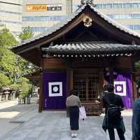 【福岡旅】博多繁華街のパワースポット　警固神社