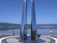ทะเลสาบทางของเทพเจ้า Lake Suwa  จ.นากาโนะ