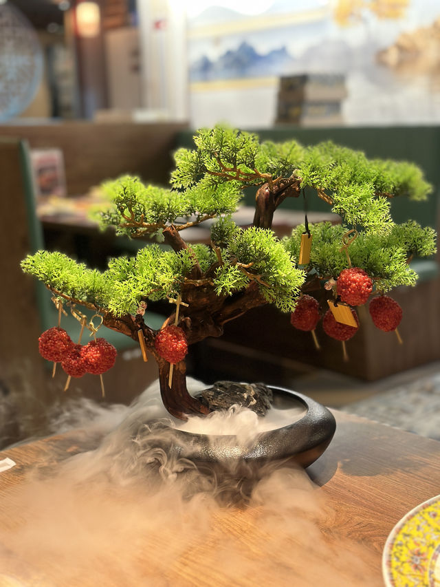 🍤 麻辣風雲·打卡度超高仙氣荔枝蝦球