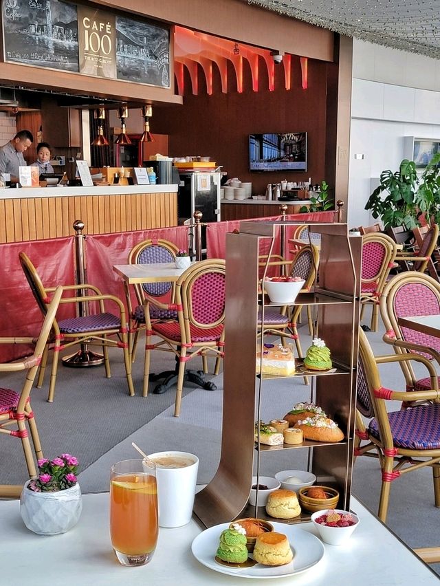 Sky100高空維港海景和風Afternoon Tea