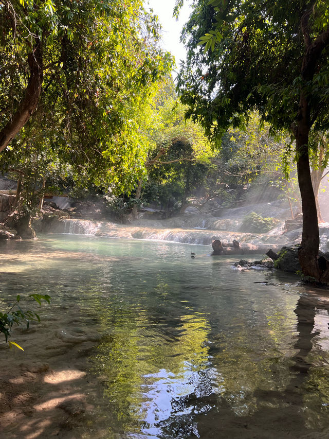 💦มาเล่นน้ำคลายร้อนที่น้ำตกวังก้านเหลือง🌳