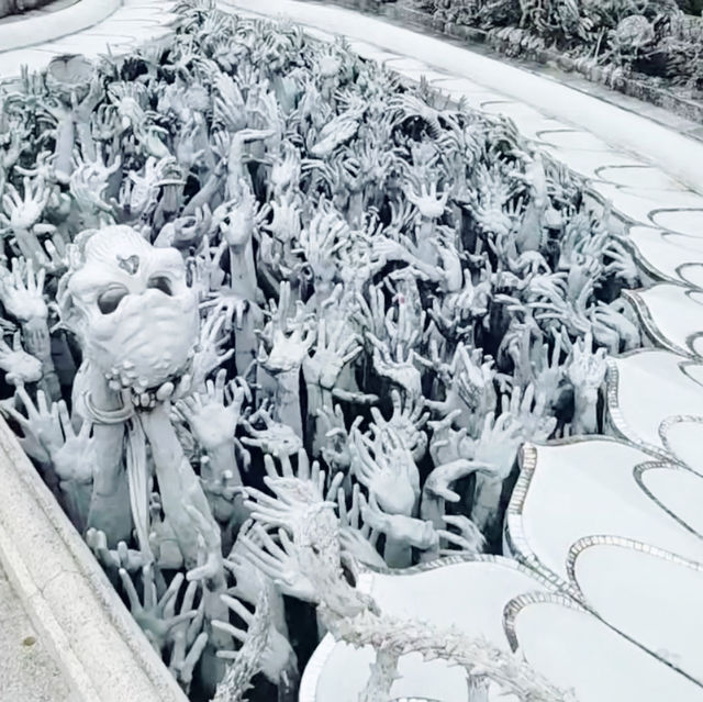 Wat Rong Khun temple @ Chiang Rai 🇹🇭