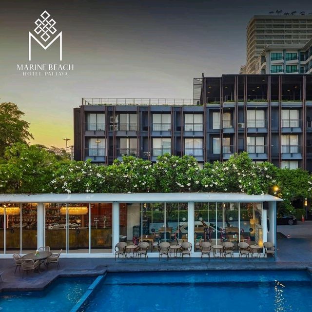 Marine Beach Hotel Pattaya ติดหาดจอมเทียน