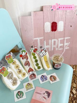 [Fukuoka Cafe] Healthy fruit sandwiches made with natural sweeteners instead of sugar