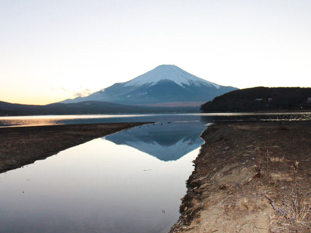 Beautiful Lake with Stunning Mount Fuji View 🇯🇵