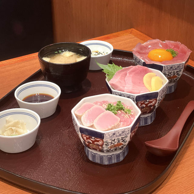 一次過滿足三個願望嘅丼飯💕